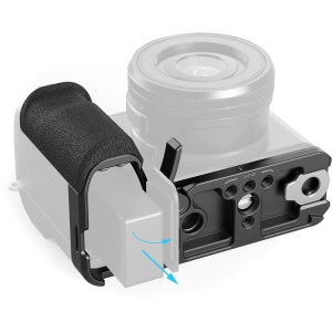 SmallRig 5061, Placa de montare L cu maner din silicon pentru Sony A6700