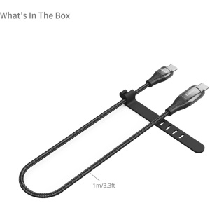 SmallRig 5113, Cablu USB-C 240W, cu afișaj LED