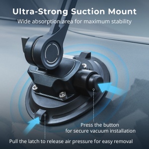 SmallRig 5123, Suport cu Amortizor pentru DJI Osmo Pocket 3  GoPro HERO13  Insta360 X4