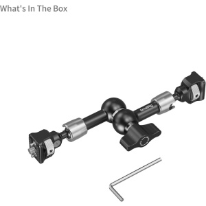 SmallRig 5308, Brat articulat de 18cm cu Suruburi Anti-Twist