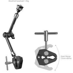 SmallRig 5311, Brat articulat de 28cm cu clema de prindere
