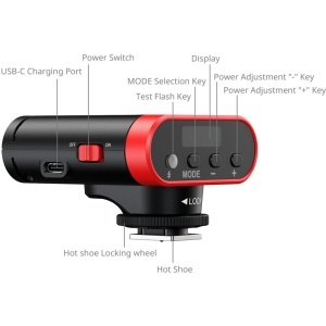 SmallRig 5374 RS20, Bliț Speedlite manual, 500 declansari