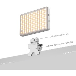SmallRig 5640 M3 White, Lampa LED Bi-color pentru telefoane, MagSafe