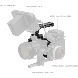 SmallRig 5647, Kit cage pentru Nikon ZR