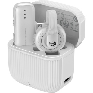 SmallRig 5719 S70-C1 Sistem Microfon Wireless cu Adaptor USB-C, Alb (S70-C1)