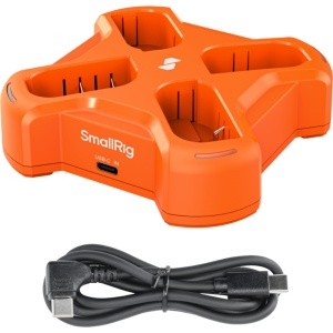 SmallRig 5748, Incarcator Quad-Channel pentru acumulatori DMW-BLK22