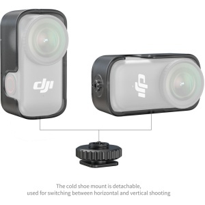 SmallRig 5758, Cage cu montura Cold Shoe pentru DJI Osmo Nano