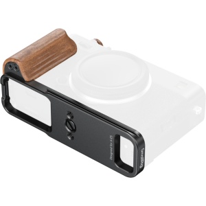 Placa de montare in forma de L SmallRig 5985 cu maner din lemn de trandafir si accesorii pentru camera foto FUJIFILM X-E5