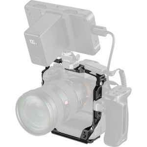 Cusca video SmallRig 6114 montata pe camera Sony cu maner vertical VG-C4EM
