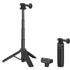 Trepied si selfie stick compact SmallRig 6149 pentru DJI Osmo Action 6 si Nano, extins si pliat