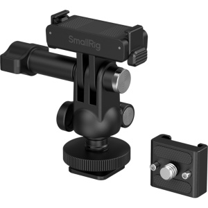 SmallRig 6396 Adaptor QR cu suport cold shoe și cap sferic pentru DJI Osmo Action 6 / Nano