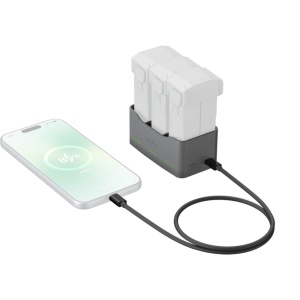 Incarcator de baterii SmallRig 6501 de 65W pentru dronele din seria DJI Mini 5, Mini 4 si Mini 3 Pro