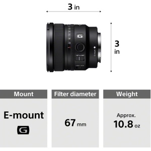 Obiectiv Sony FE 16mm f/1.8 G, full-frame, montura Sony E