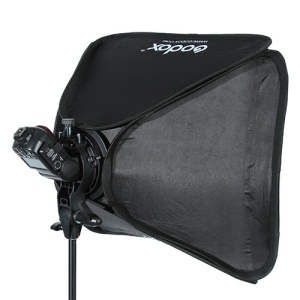 Suport blit Godox S-type, Bowens + Softbox 80x80cm Open Box