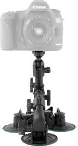 Delkin Fat Gecko Camera Mounts - FG Triple Suction