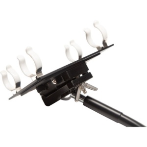 Suport dublu Nanlite HD-T12-2-BHG cu Gooseneck pentru tuburi LED Pavotube