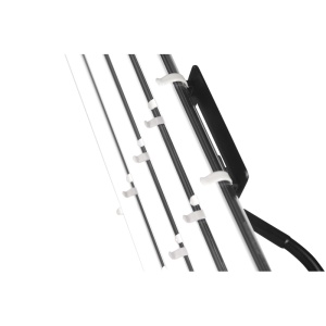 Suport Nanlite HD-T12-4-BHG cu Gooseneck pentru 4 Lămpi Led Pavotube