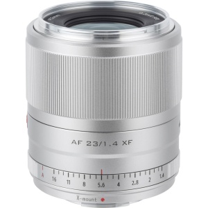 Viltrox AF 23mm f1.4 XF, Obiectiv cu montura Fuji X, APS-C, Silver