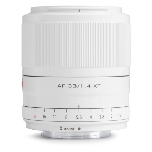 Viltrox AF 33mm f1.4 XF Alb (Limited edition), Obiectiv cu montura FUJIFILM X, APS-C