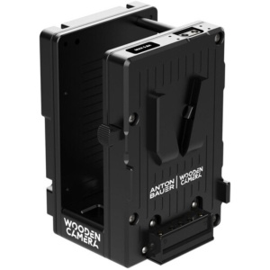 Wooden Camera WC-A00054, Suport cu 2 placi V-Mount pentru transmitator Teradek Bolt LT