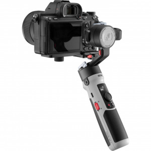 Gimbal Zhiyun Crane M2S Combo Compact și Ușor - Ideal pentru Video, Călătorie și Mirrorless, Autonomie 10,5 ore, Compatibil Smartphone
