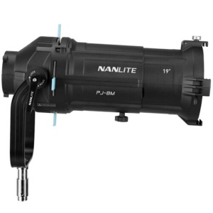 Accesoriu de proiecție Nanlite PJ-BM-19 cu lentilă 19° pentru Montură Bowens
