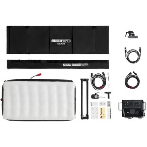 Aputure INFINIMAT 2x4 -Kit Panou LED flexibil RGBWW, 60x120cm, cu softbox gonflabil