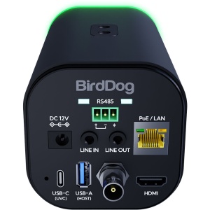 BirdDog MAKI Ultra 4K, Camera video cu zoom 12x, NDI|HX3, Neagra