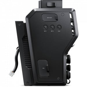 Adaptor pentru fibra optica Blackmagic Design Camera Fiber Converter cu conexiuni SMPTE, 12G-SDI si control intercom pentru URSA Broadcast