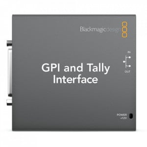 Blackmagic Design GPI and Tally Interface adaptor tally pentru mixere ATEM