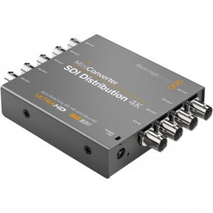 Blackmagic Design Mini Converter SDI Distribution 4K distribuitor video profesional 1x8 6G-SDI