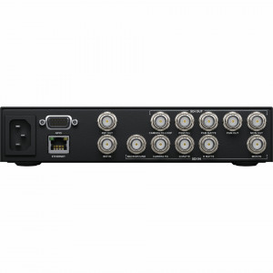 Procesor de compositing in timp real Blackmagic Design Ultimatte 12 HD cu panou frontal dotat cu ecran LCD de 2.2 inch si conexiuni 3G-SDI pe panoul din spate