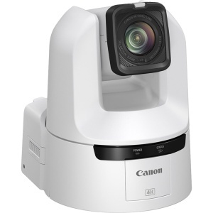 Canon CR-N400, Camera PTZ 4K, 12G-SDI NDI cu Zoom Optic 20x (Titanium White)