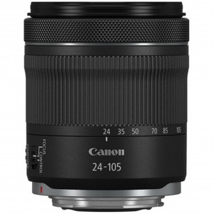 Canon EOS RP Mirrorless Full-Frame cu Senzor CMOS 26.2MP, Procesor DIGIC 8, Înregistrare Video 4K UHD, Dual Pixel CMOS AF, Wi-Fi și Obiectiv RF 24-105mm f/4-7.1 IS STM