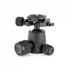 Cap trepied 3 Legged Thing AirHed Neo 2.0, Black Darkness