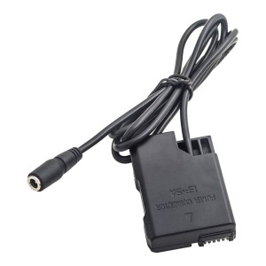 Nikon EN EL14 Full Decoding Dummy Batterij (rechte kabel)