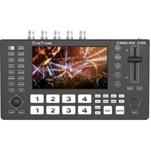 CineTreak Cinelive C2S, Switcher video 4 HDMI & 4 SDI inputs