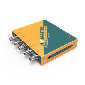 SD1141 1×4 SDI Reclocking Distribution Amplifier
