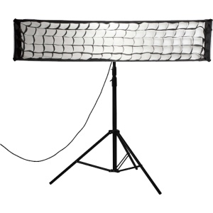 Eggcrate (Grid) Nanlite EC-140X30 pentru Softbox Stripbank, 50°, 30x140cm