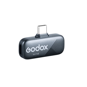 Godox Cube-SC Kit2, Sistem microfon wireless 2.4 GHz, USB-C 