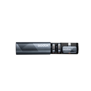 Godox CUBE-SL, 2.4 GHz, Sistem 2 microfoane wireless, Lightning, cu geantă de încărcare