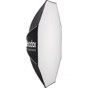 Godox EazyFlow Foldable Octa 150 Bowens Softbox vazut din fata