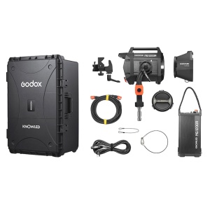 Godox KNOWLED MG1200R K2 Lampă LED RGB și Hard Case cu roți