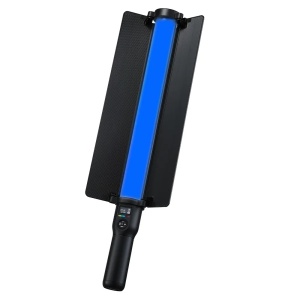 Godox LC500R Mini Lampă LED RGB, 45cm, cu grip și voleți