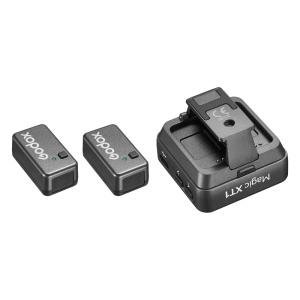 Godox Magic XT1-C, Sistem 2 microfoane wireless 2.4 GHz, USB-C