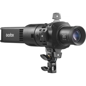 Lampa LED RGB full-color Godox RS100R cu ecran color si controler rotativ