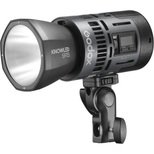 Godox RS60R 1K, Kit lampa LED RGB cu grip si accesoriu de proiectie