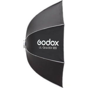 Godox UL-BOX-Octa-120 Softbox Octogonal Easy Fold 120 cm montura Bowens cu grila si difuzoare