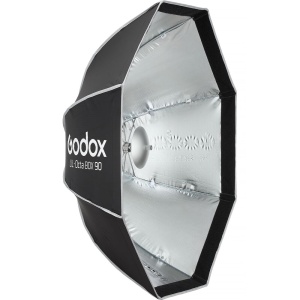 Godox UL BOX Octa 90, Umbrela softbox 90cm cu grid, montura Bowens