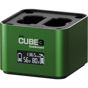 Hahnel ProCUBE 3, Incarcator dublu FUJIFILM NP-W126S si NP-W235